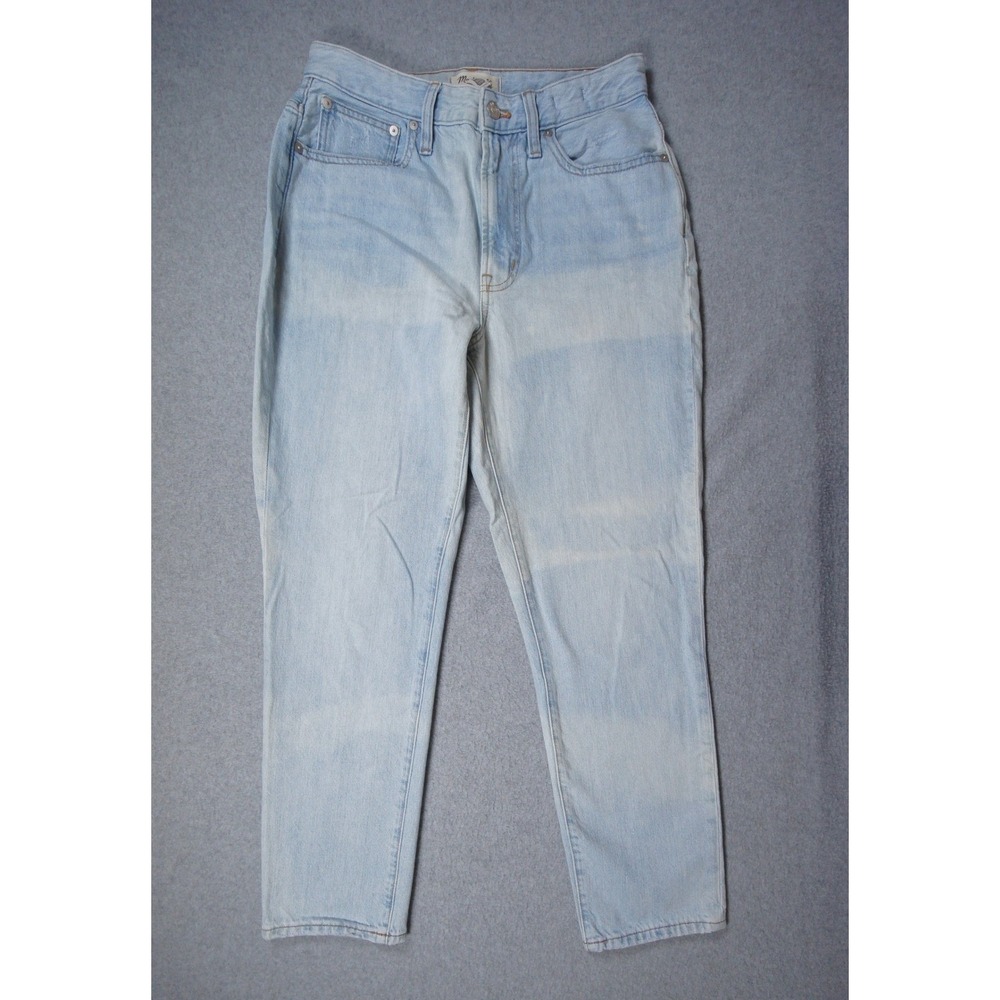 Madewell Jean Womens 27 The Curvy Perfect Vintage Light Wash Denim High Rise